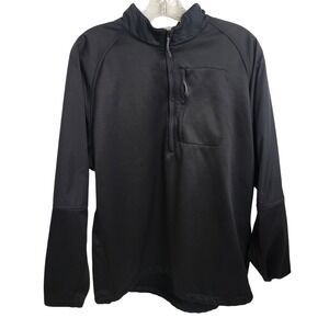 Nike Golf Therma-FIT Pullover Black 1/4 Zip Long‎ Sleeve Mens L comfort outdoor